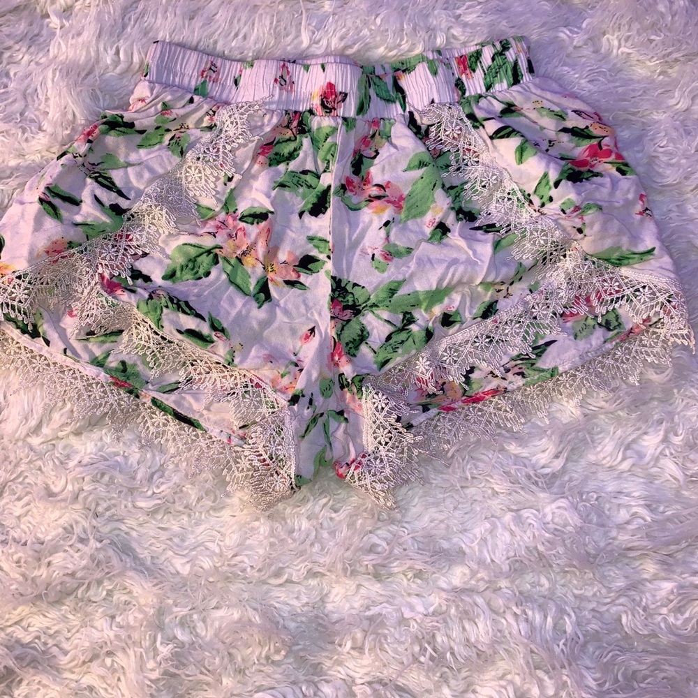 Floral shorts